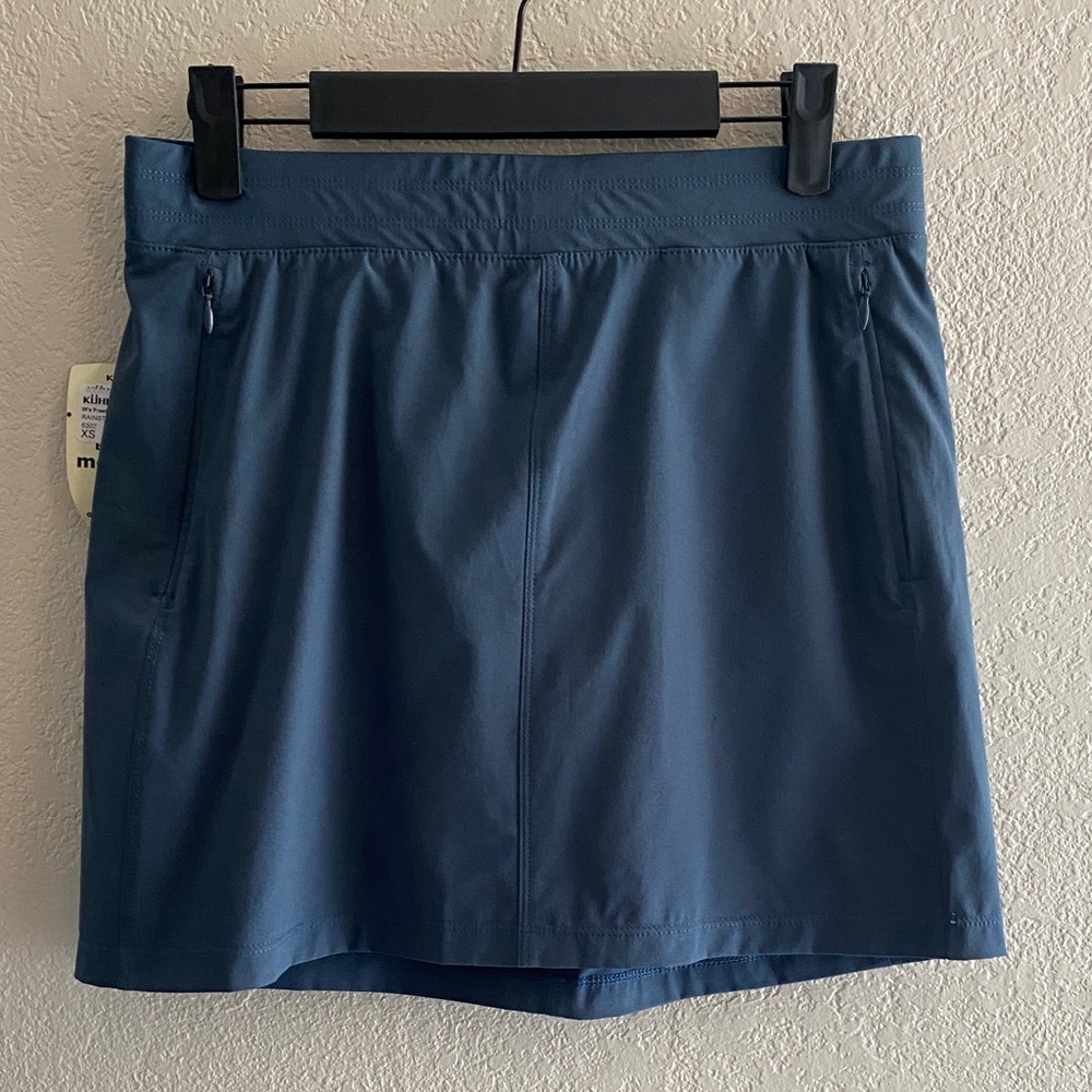 Kuhl Blue Skort with Zip Pockets women’s size XS
